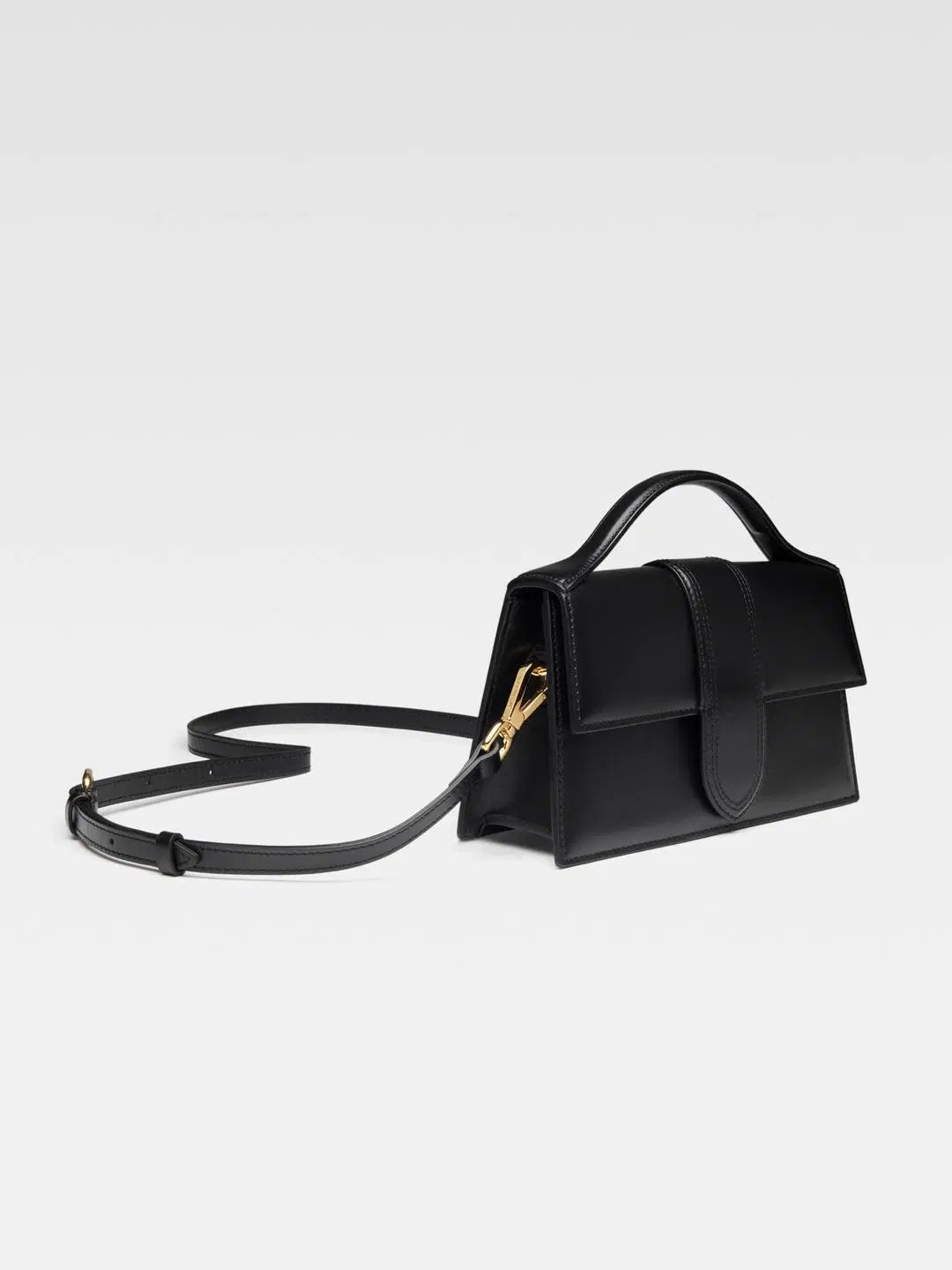 PU Leather Hand Bag Black