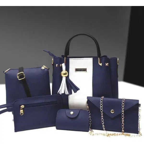 PU Leather Hand Bag Set