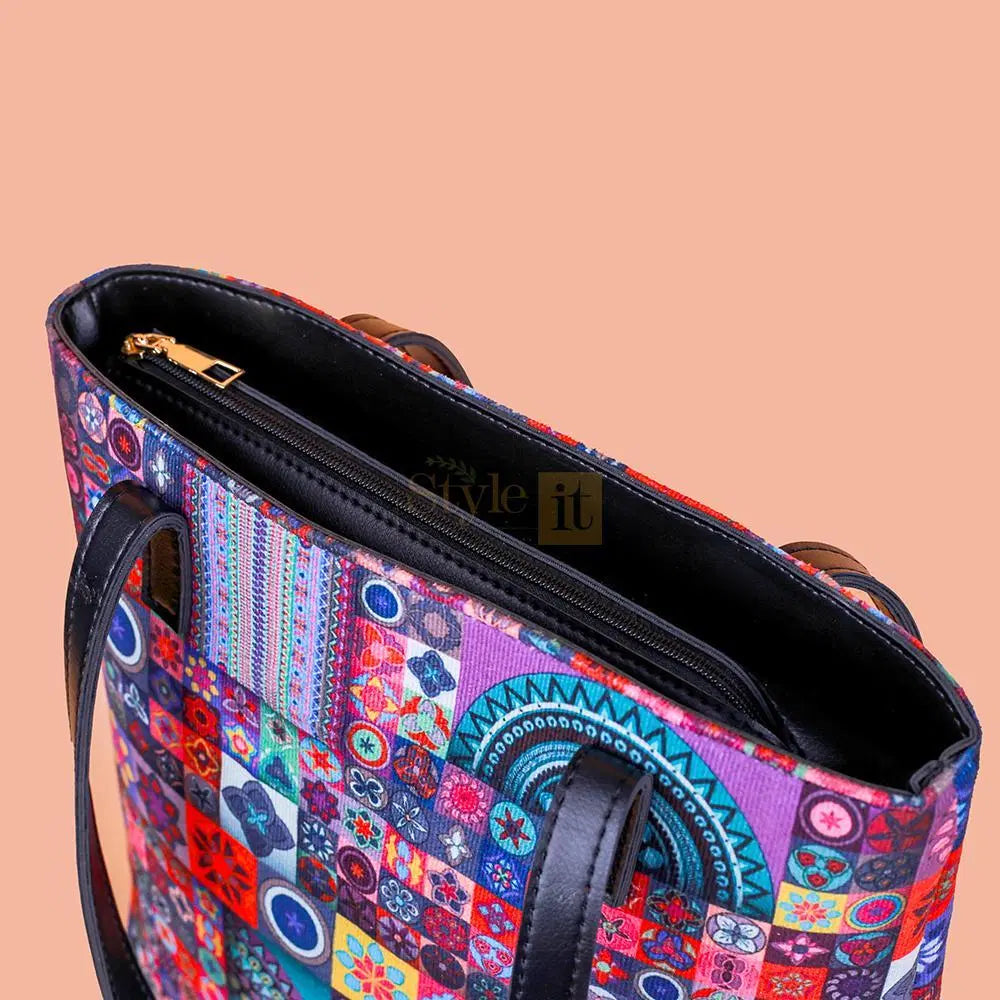 Printed Shoulder Bag